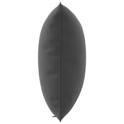 vidaXL 1-Piece Back Cushion PUTTEN 100% Polyester Anthracite