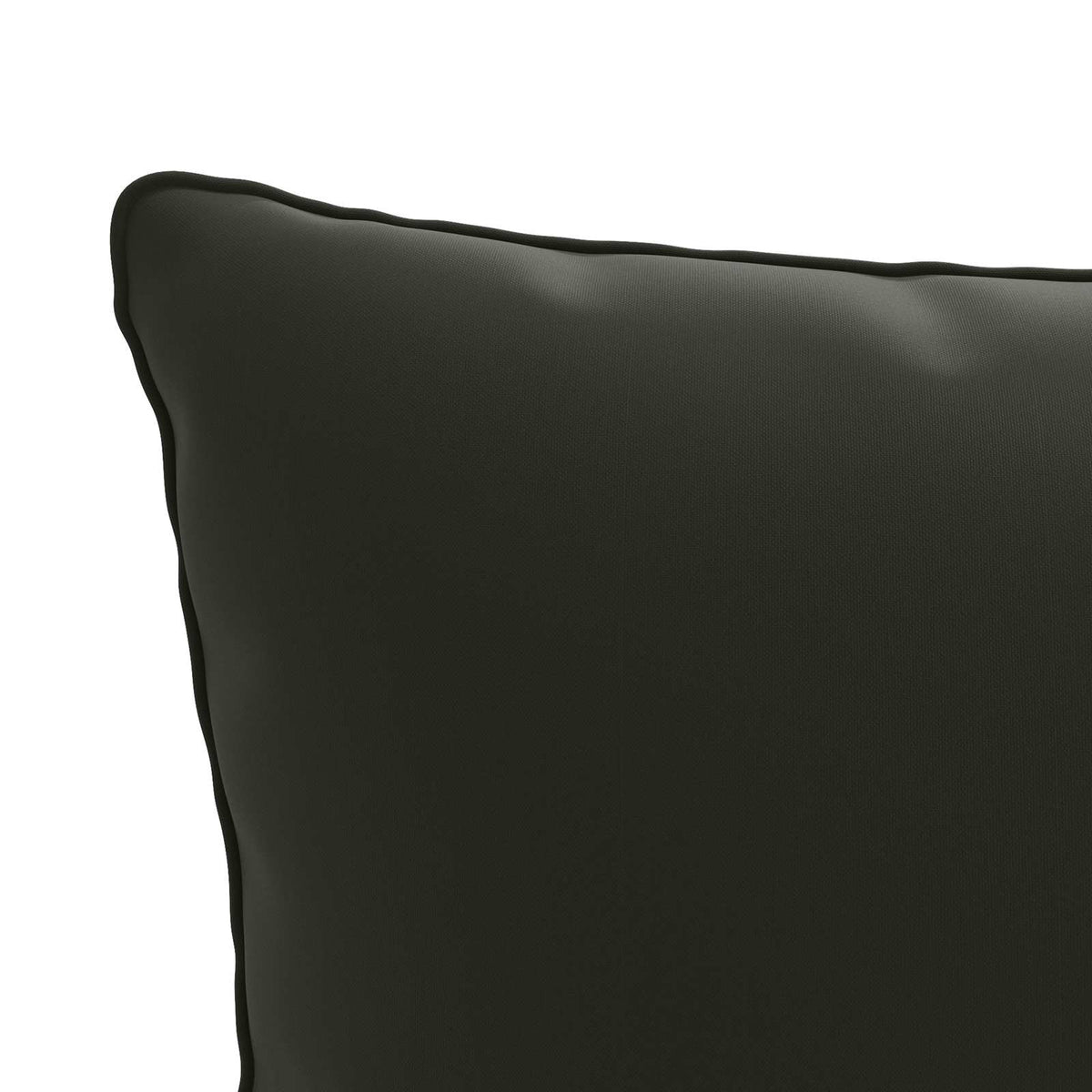 vidaXL 1-Piece Back Cushion PUTTEN 100% Polyester Black