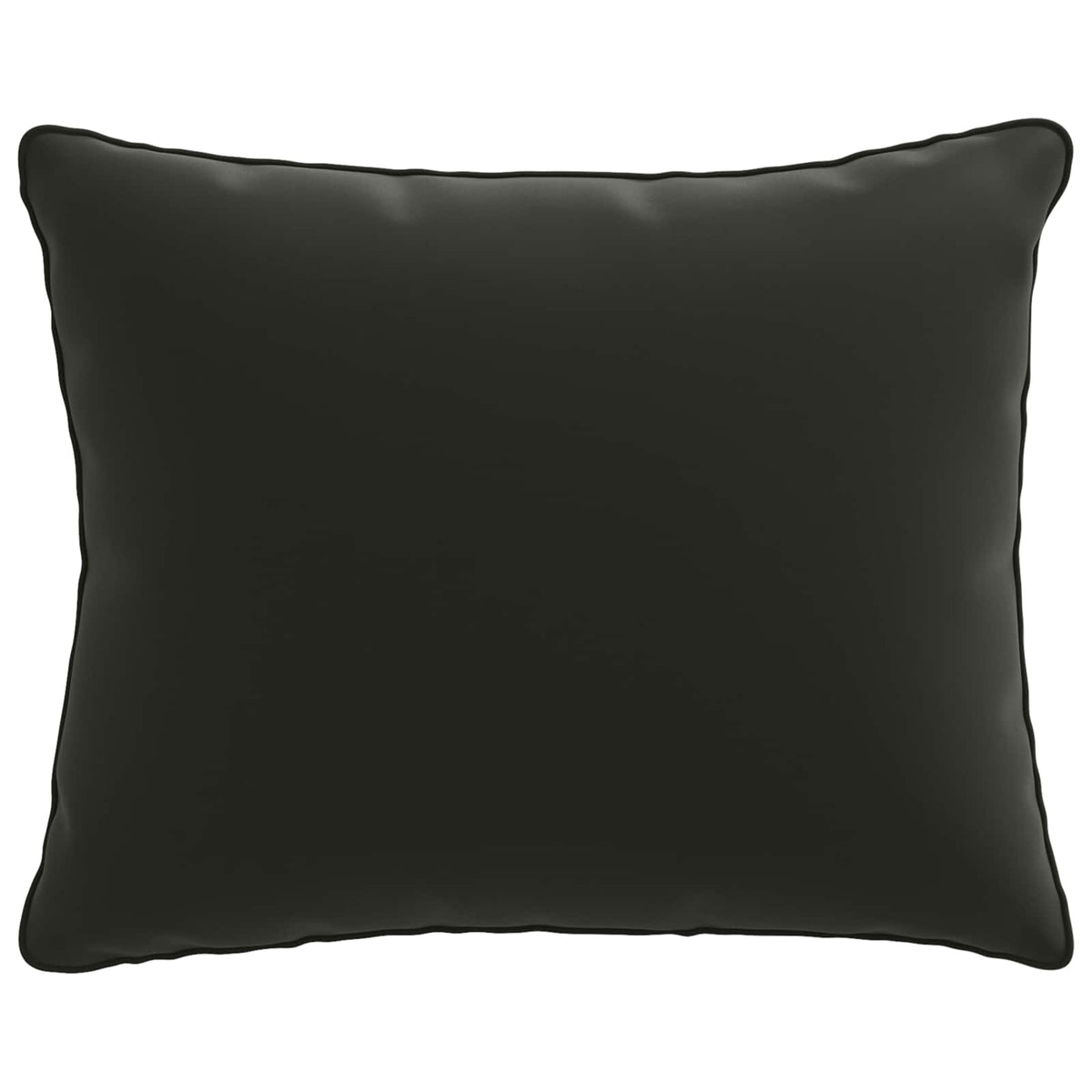 vidaXL 1-Piece Back Cushion PUTTEN 100% Polyester Black