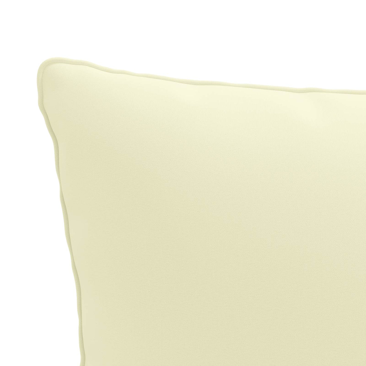 vidaXL 1-Piece Back Cushion PUTTEN 100% Polyester Cream