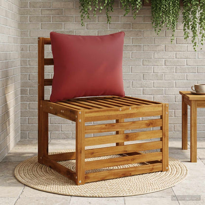 vidaXL 1-Piece Back Cushion PUTTEN 100% Polyester Wine Red