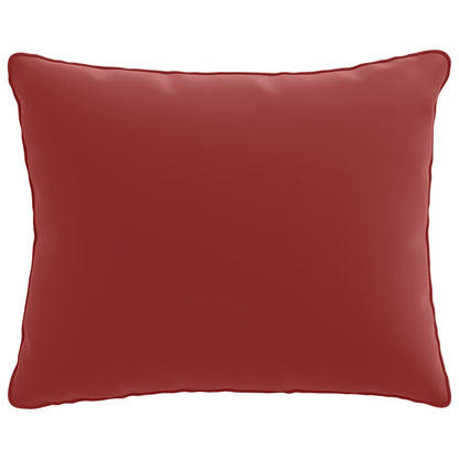 vidaXL 1-Piece Back Cushion PUTTEN 100% Polyester Wine Red