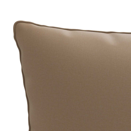 vidaXL 1-Piece Back Cushion PUTTEN 100% Polyester Taupe