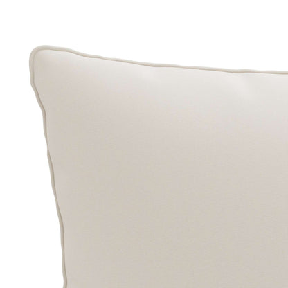vidaXL 1-Piece Back Cushion PUTTEN 100% Polyester White