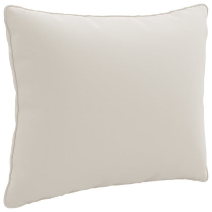vidaXL 1-Piece Back Cushion PUTTEN 100% Polyester White