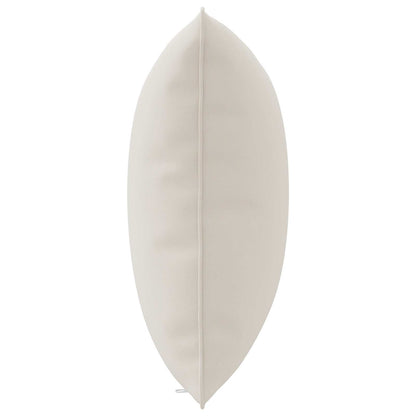 vidaXL 1-Piece Back Cushion PUTTEN 100% Polyester White
