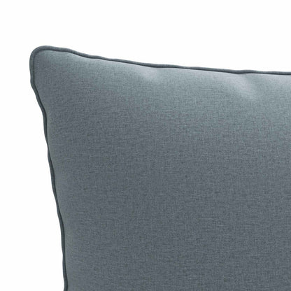 vidaXL 1-Piece Back Cushion PUTTEN 100% Polyester Blue 60 x 40 x 15 cm