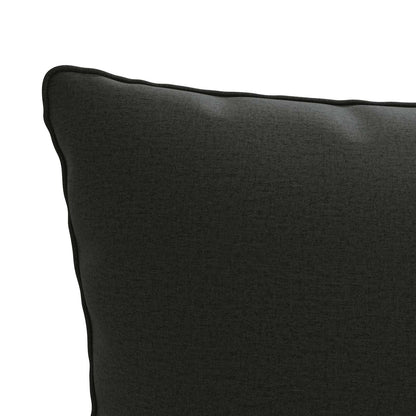 vidaXL 1-Piece Back Cushion PUTTEN 100% Polyester Black