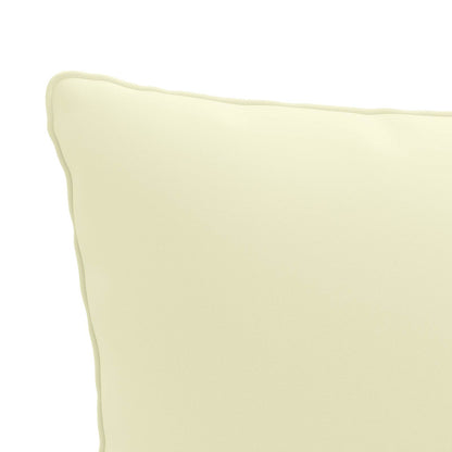 vidaXL 1-Piece Back Cushion PUTTEN 100% Polyester Cream