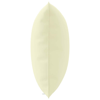 vidaXL 1-Piece Back Cushion PUTTEN 100% Polyester Cream