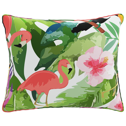 vidaXL 1-Piece Back Cushion PUTTEN 100% Polyester Multicolour