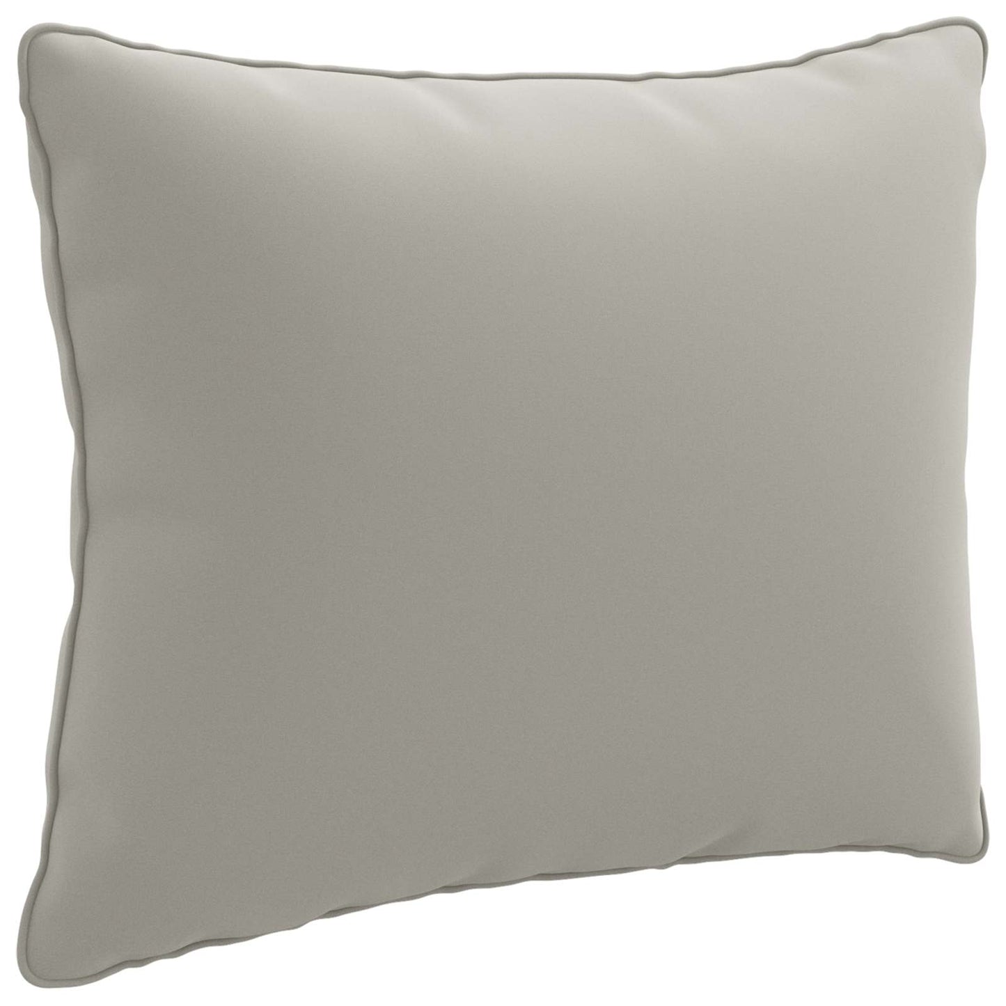 vidaXL 1-Piece Back Cushion PUTTEN 100% Polyester Grey 60 x 40 x 15 cm