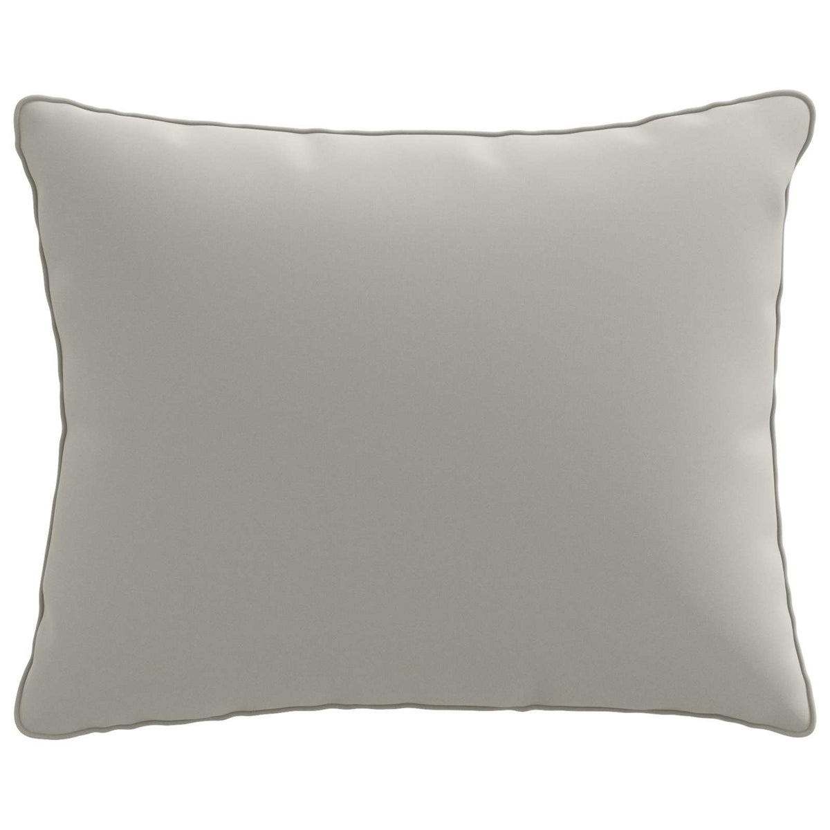 vidaXL 1-Piece Back Cushion PUTTEN 100% Polyester Grey 60 x 40 x 15 cm