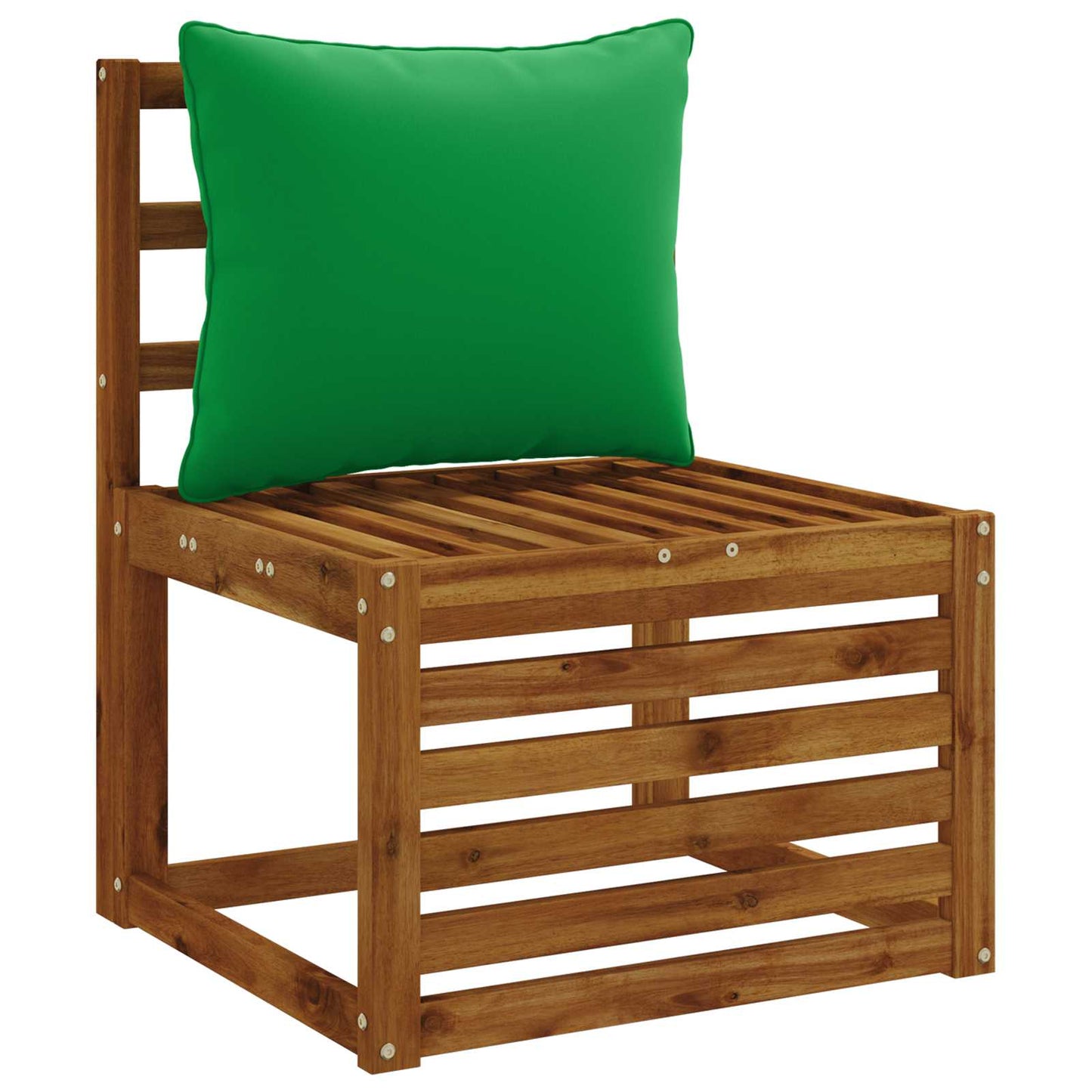 vidaXL 1-Piece Back Cushion PUTTEN 100% Polyester Green