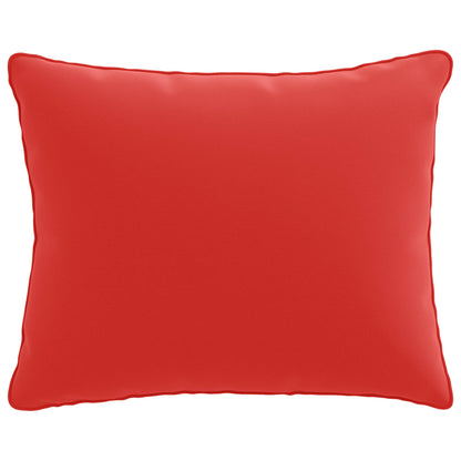 vidaXL 1-Piece Back Cushion PUTTEN 100% Polyester Red 60 x 40 x 15 cm