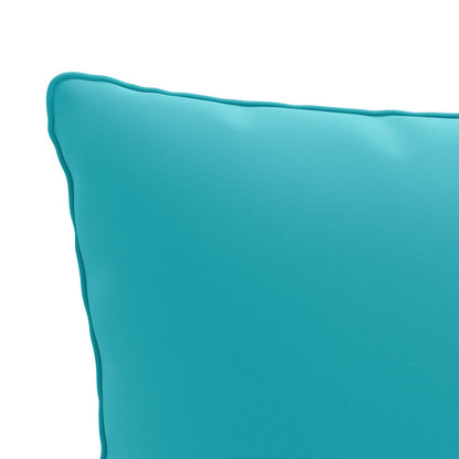 vidaXL 1-Piece Back Cushion PUTTEN 100% Polyester Turquoise