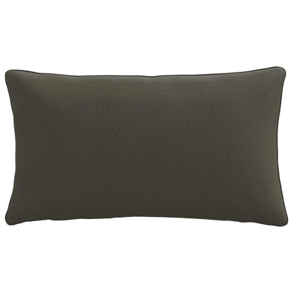 vidaXL Back Cushion PUTTEN 100% Polyester Anthracite 70 x 40 x 15 cm