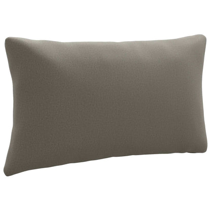 vidaXL 1-Piece Back Cushion PUTTEN 100% Polyester Grey 70 x 40 x 15 cm