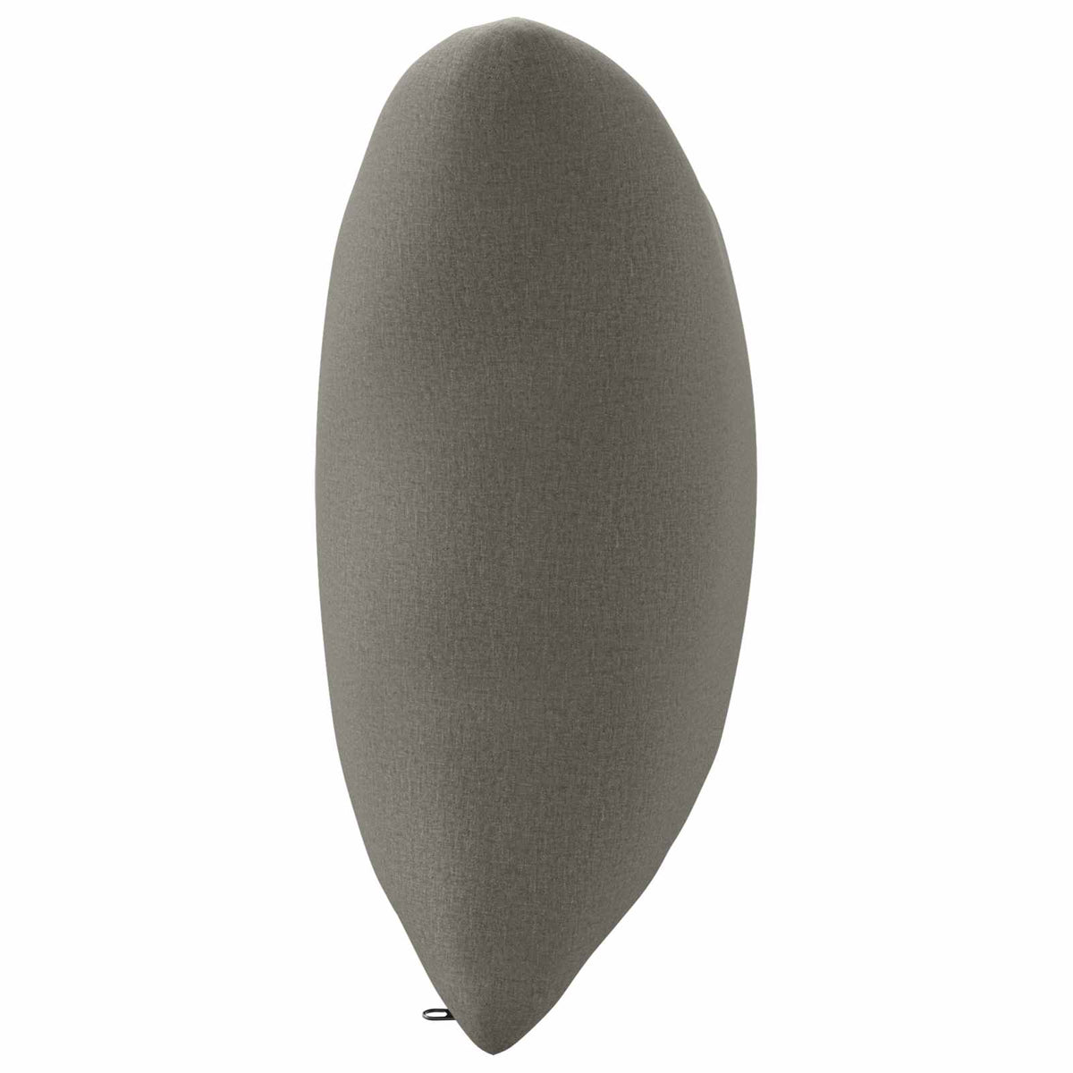 vidaXL 1-Piece Back Cushion PUTTEN 100% Polyester Grey 70 x 40 x 15 cm