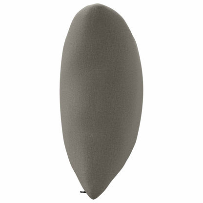 vidaXL 1-Piece Back Cushion PUTTEN 100% Polyester Grey 70 x 40 x 15 cm