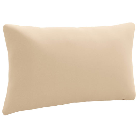 vidaXL Back Cushion PUTTEN 100% Polyester Cream 70 x 40 x 15 cm