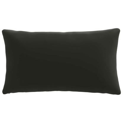 vidaXL Back Cushion PUTTEN 100% Polyester Black 70 x 40 x 15 cm