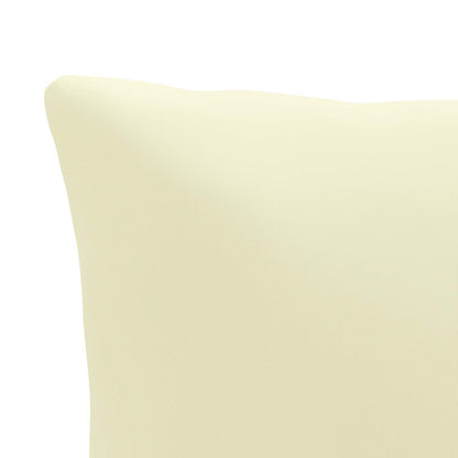 vidaXL 1-Piece Back Cushion PUTTEN 100% Polyester Cream