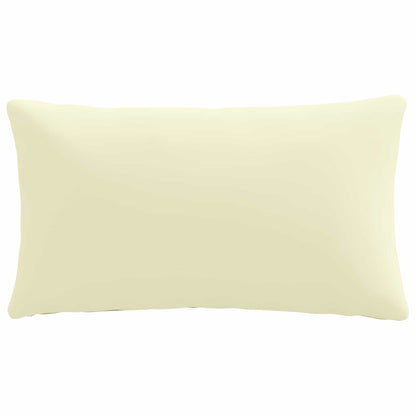 vidaXL 1-Piece Back Cushion PUTTEN 100% Polyester Cream