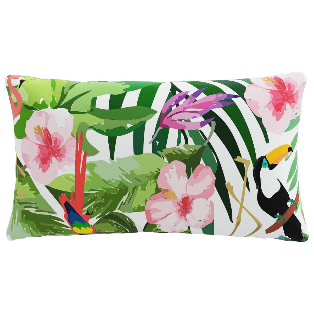 vidaXL 1-Piece Back Cushion PUTTEN 100% Polyester Multicolour