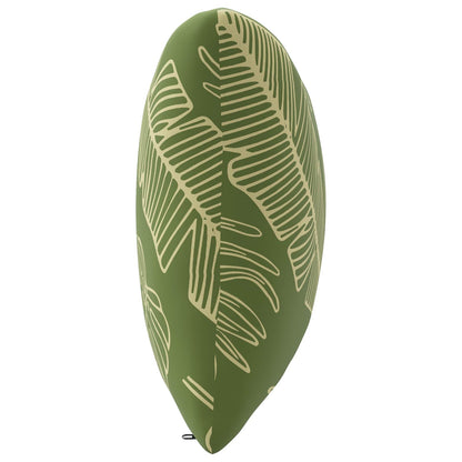 vidaXL 1-Piece Back Cushion PUTTEN 100% Polyester Leaf Design