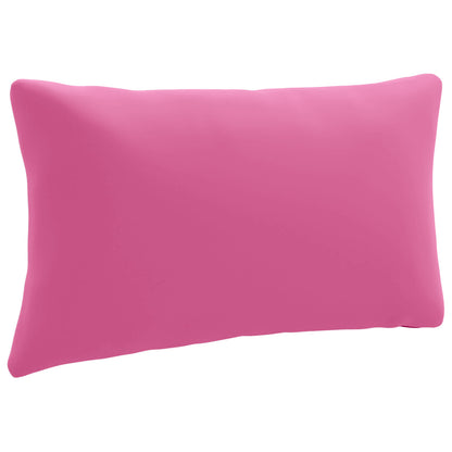 vidaXL 1-Piece Back Cushion PUTTEN 100% Polyester Pink 70 x 40 x 15 cm