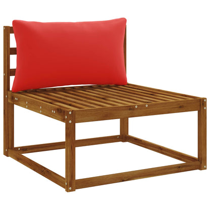 vidaXL 1-Piece Back Cushion PUTTEN 100% Polyester Red 70 x 40 x 15 cm