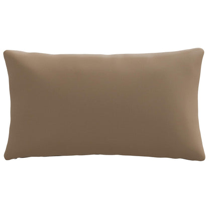 vidaXL 1-Piece Back Cushion PUTTEN 100% Polyester Taupe