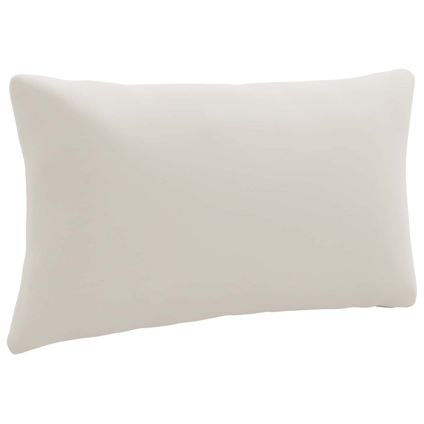 vidaXL 1-Piece Back Cushion PUTTEN 100% Polyester White