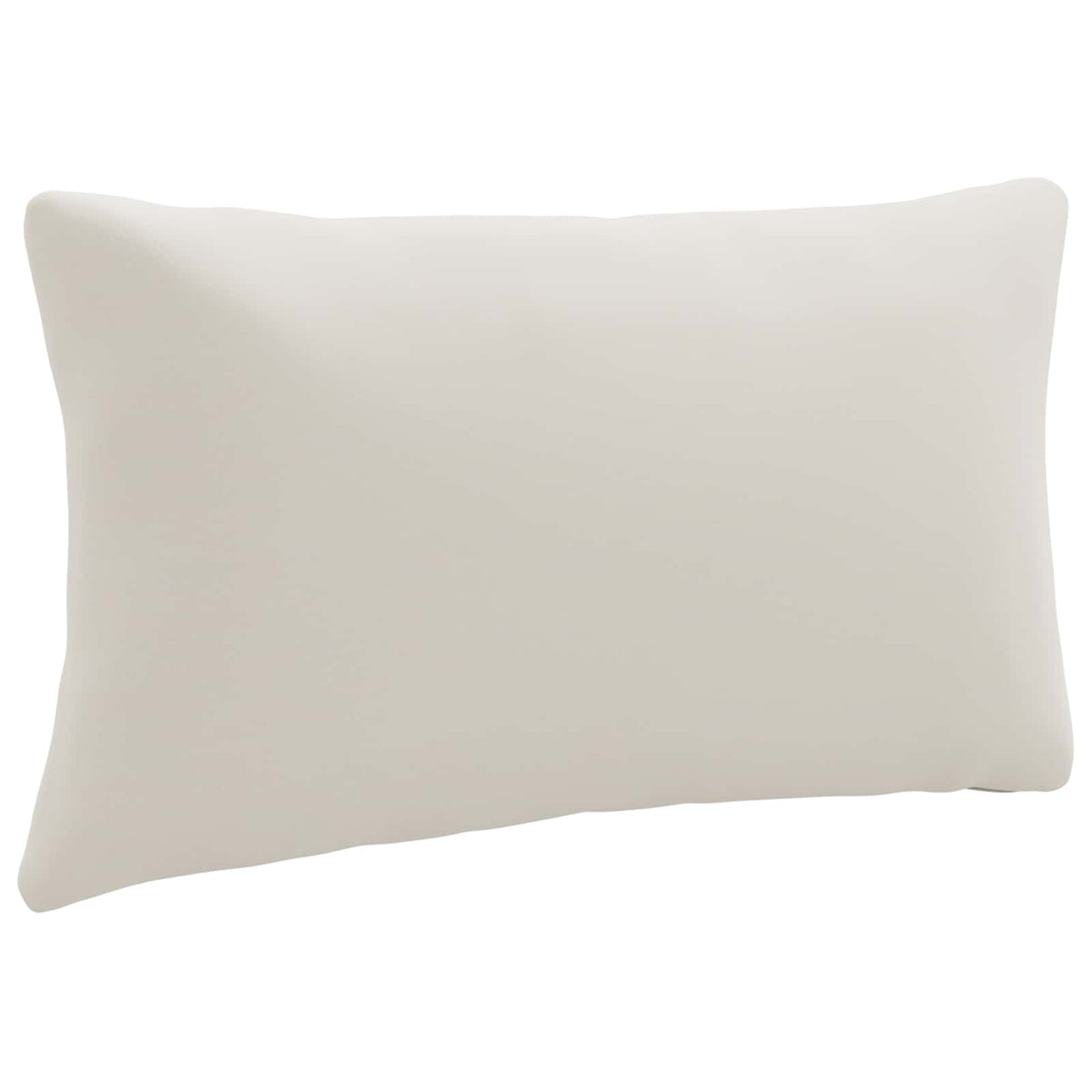 vidaXL Back Cushion PUTTEN 100% Polyester White 80 x 40 x 15 cm