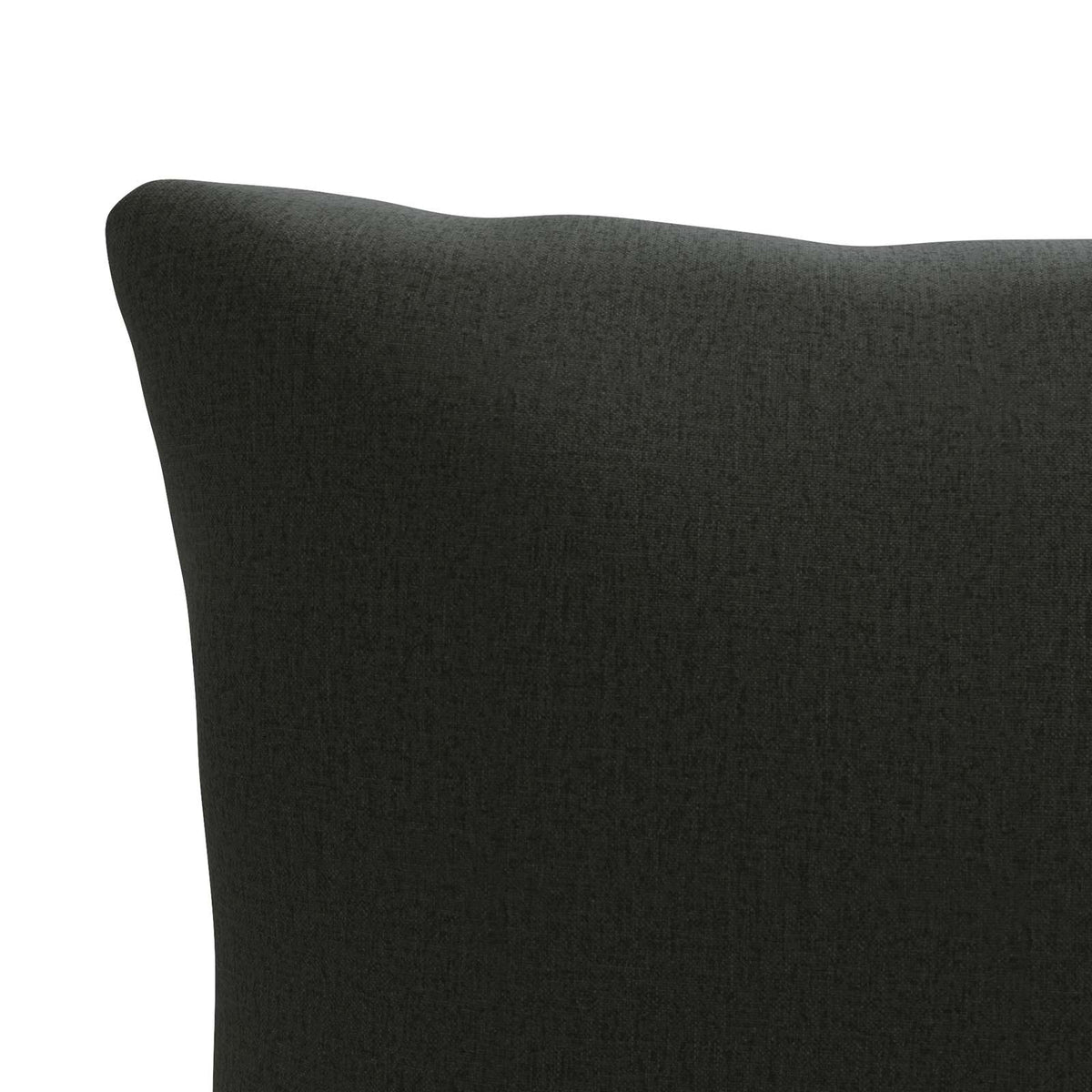vidaXL Back Cushion PUTTEN 100% Polyester Black 80 x 40 x 15 cm