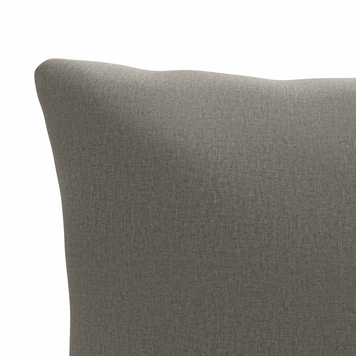 vidaXL 1-Piece Back Cushion PUTTEN 100% Polyester Grey 80 x 40 x 15 cm