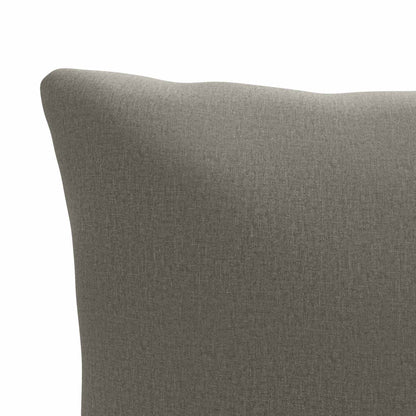 vidaXL Back Cushion PUTTEN 100% Polyester Grey 80 x 40 x 15 cm