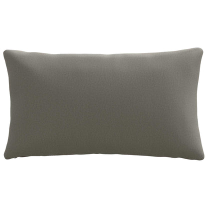 vidaXL 1-Piece Back Cushion PUTTEN 100% Polyester Grey 80 x 40 x 15 cm