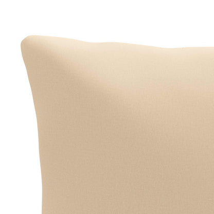 vidaXL 1-Piece Back Cushion PUTTEN 100% Polyester Cream