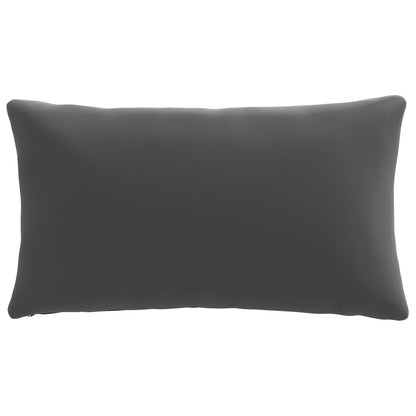 vidaXL 1-Piece Back Cushion PUTTEN 100% Polyester Anthracite