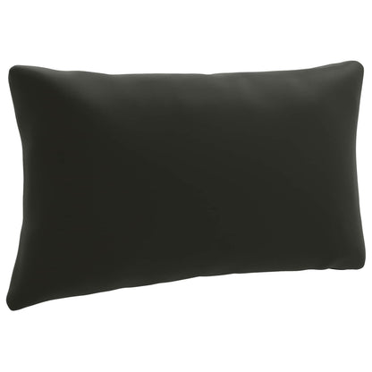 vidaXL 1-Piece Back Cushion PUTTEN 100% Polyester Black