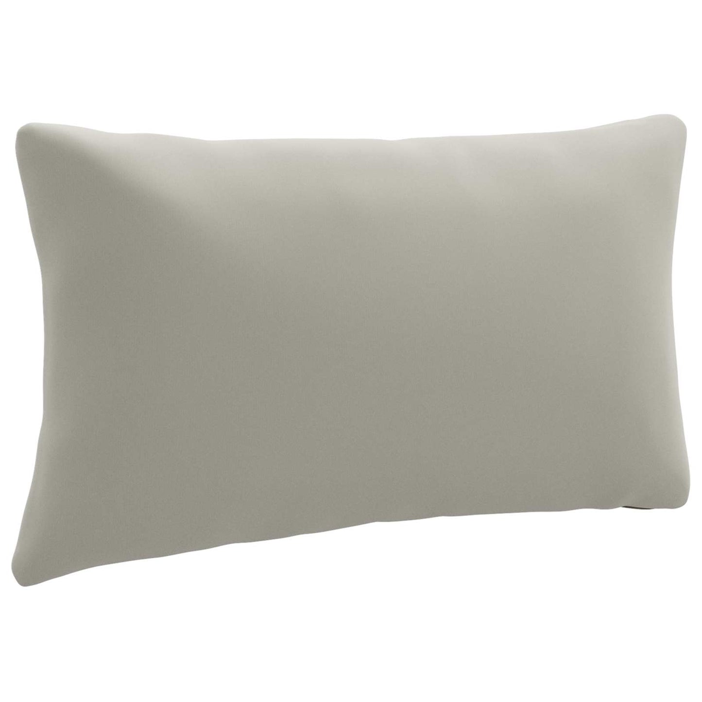 vidaXL 1-Piece Back Cushion PUTTEN 100% Polyester Grey 80 x 40 x 15 cm