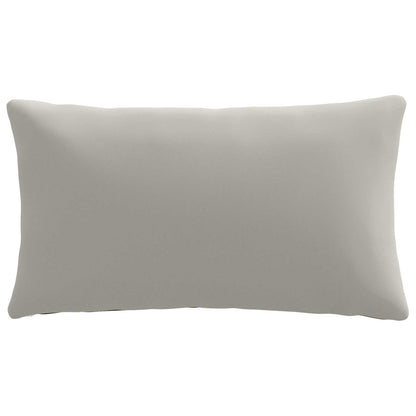 vidaXL Back Cushion PUTTEN 100% Polyester Grey 80 x 40 x 15 cm