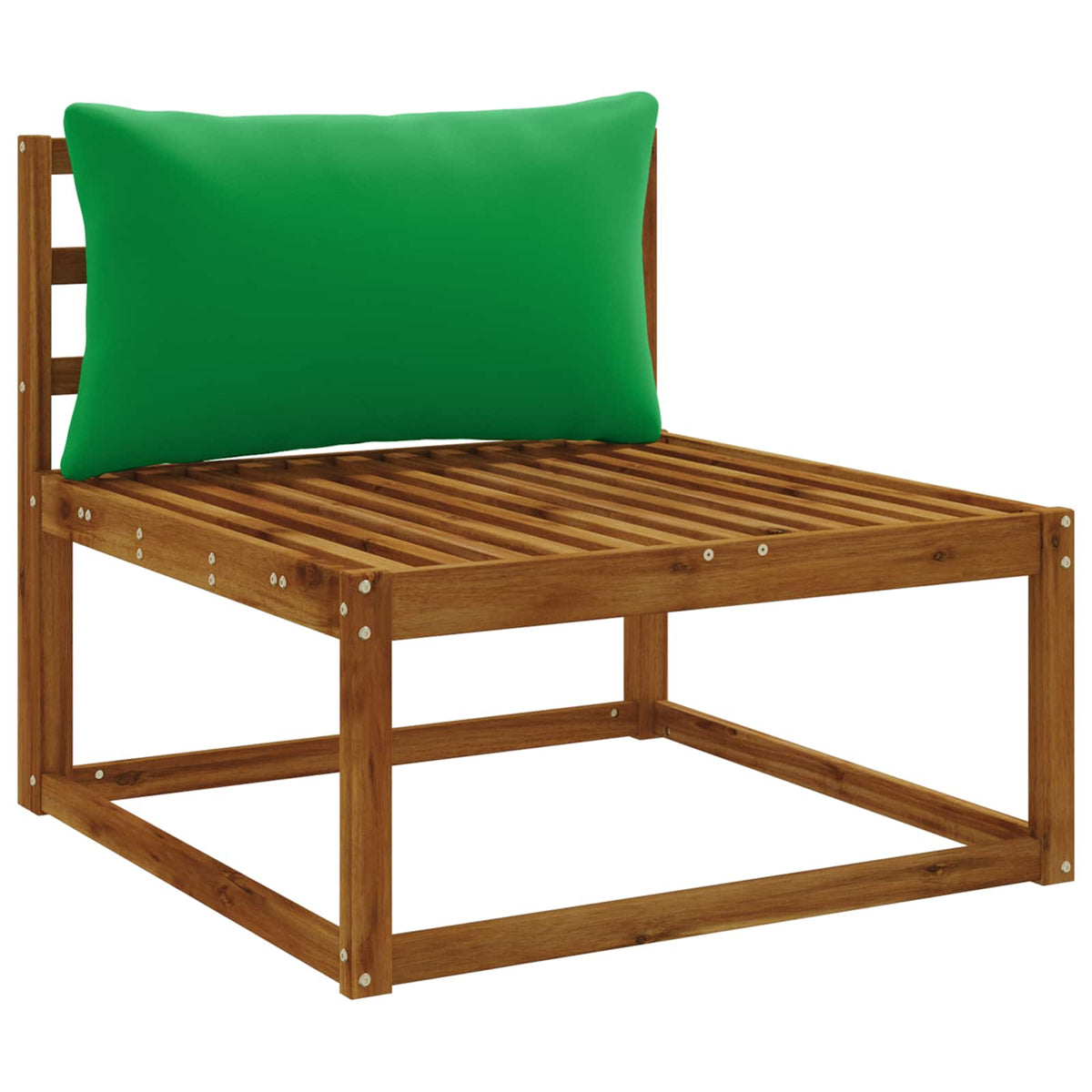 vidaXL 1-Piece Back Cushion PUTTEN 100% Polyester Green