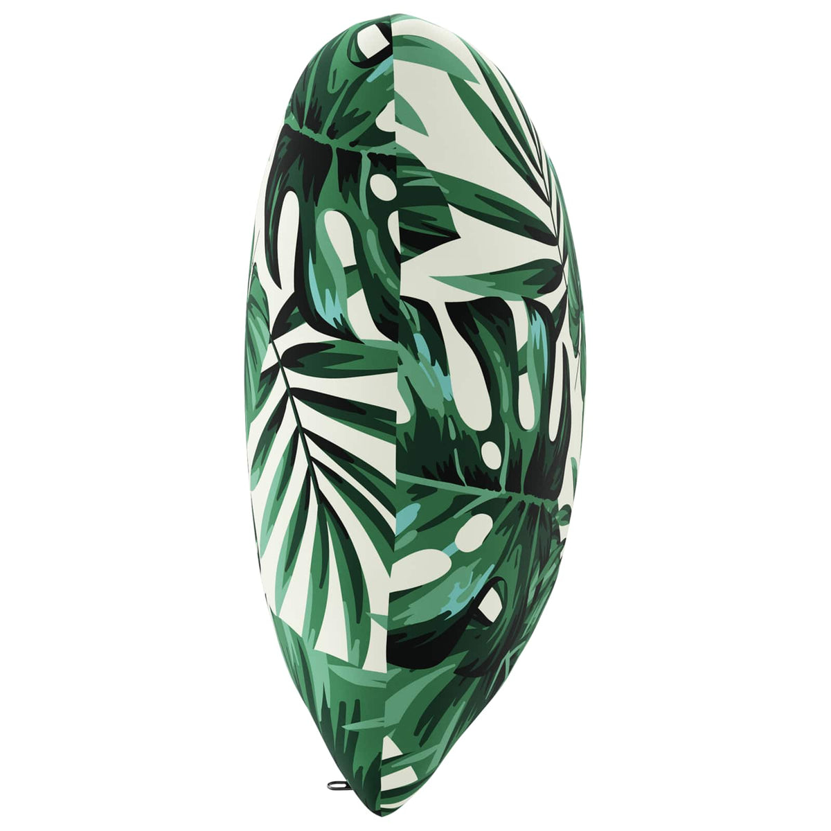 vidaXL 1-Piece Back Cushion PUTTEN 100% Polyester Leaf Pattern