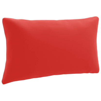 vidaXL 1-Piece Back Cushion PUTTEN 100% Polyester Red 80 x 40 x 15 cm