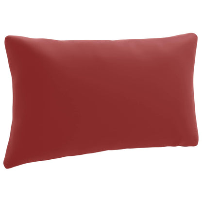 vidaXL 1-Piece Back Cushion PUTTEN 100% Polyester Wine Red