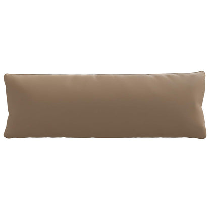 vidaXL 1-Piece Back Cushion PUTTEN 100% Polyester Taupe
