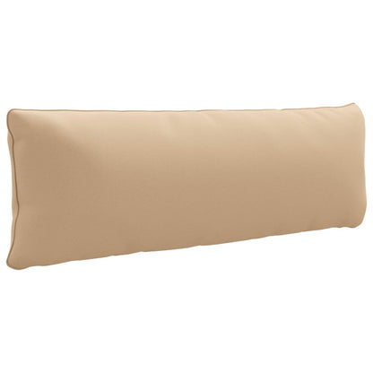 vidaXL 1-Piece Back Cushion PUTTEN 100% Polyester Sand